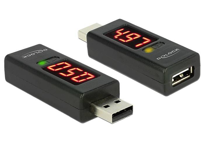 Delock - USB-Spannungs-/Stromzähler - USB Typ A