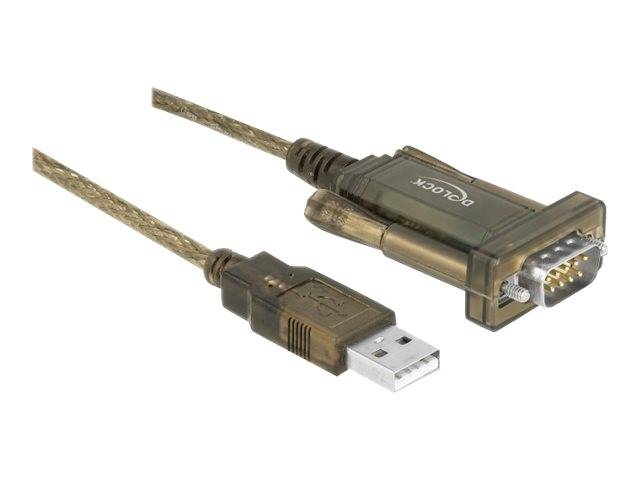Delock Adapter USB 2.0 Type-A > 1 x Serial DB9 RS-232
