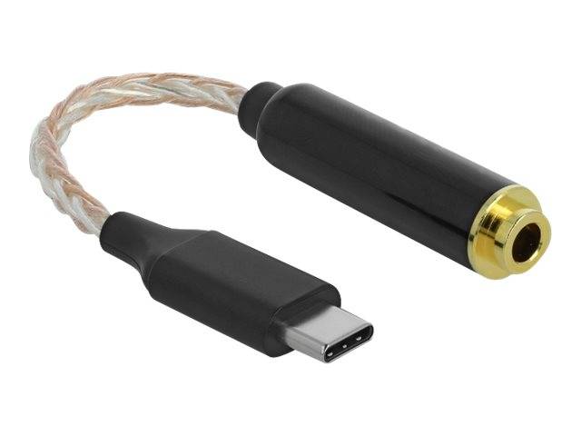 Delock - Audio-Adapter - USB-C männlich bis Symmetrisches Stereo 4,4 mm weiblich