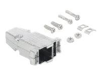DeLOCK D-Sub 9 Metal Housing - Steckerhülle