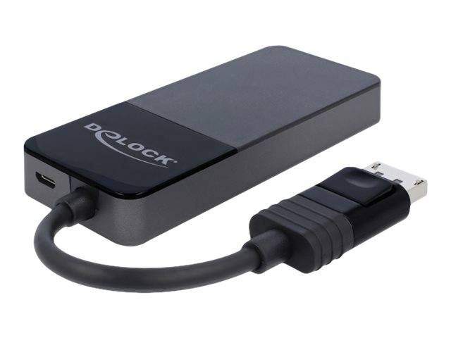 Delock DisplayPort 1.4 Splitter 1 x DisplayPort to 3 x HDMI MST