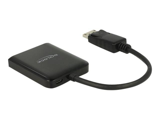 Delock DisplayPort 1.4 Splitter 1 x DisplayPort to 2 x HDMI MST