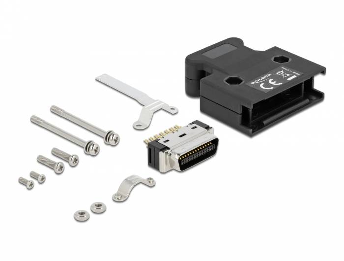 DeLOCK - Datenanschluss - 26 Pol MDR (M) gelötet