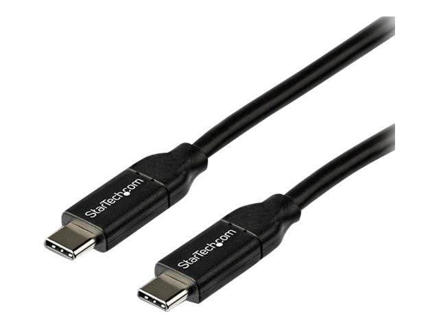 StarTech.com USB-C auf USB-C Kabel mit 5A Power Delivery - St/St - 2m - USB 2.0 - USB-IF zertifiziert - USB Typ C Kabel