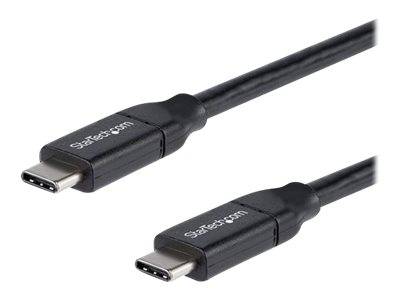 StarTech.com USB-C auf USB-C Kabel mit 5A Power Delivery - St/St - 2m - USB 2.0 - USB-IF zertifiziert - USB Typ C Kabel