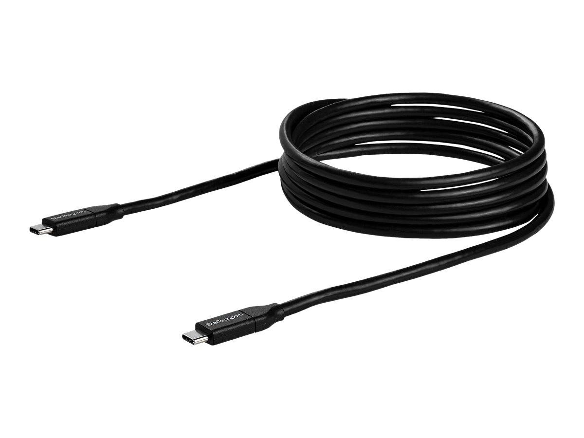 StarTech.com USB-C auf USB-C Kabel mit 5A Power Delivery - St/St - 2m - USB 2.0 - USB-IF zertifiziert - USB Typ C Kabel