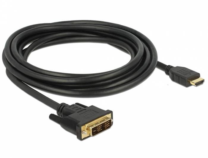 Delock - Adapterkabel - Single Link - HDMI männlich zu DVI-D männlich