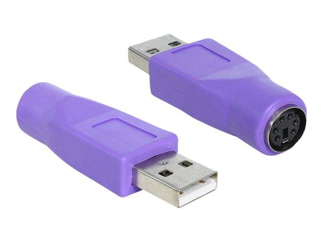 Delock - Tastatur- / Maus-Adapter - PS/2 (W)