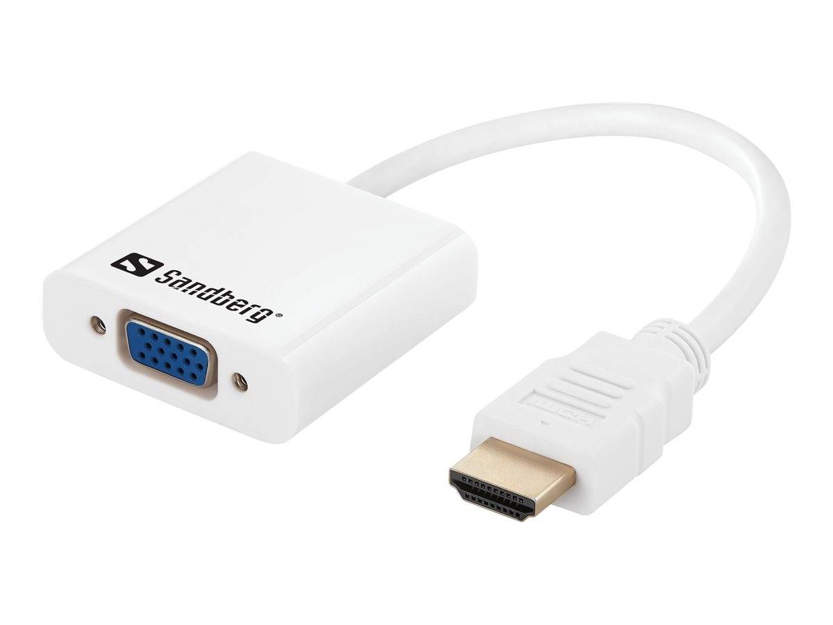 Sandberg HDMI to VGA+Audio Converter - Videokonverter