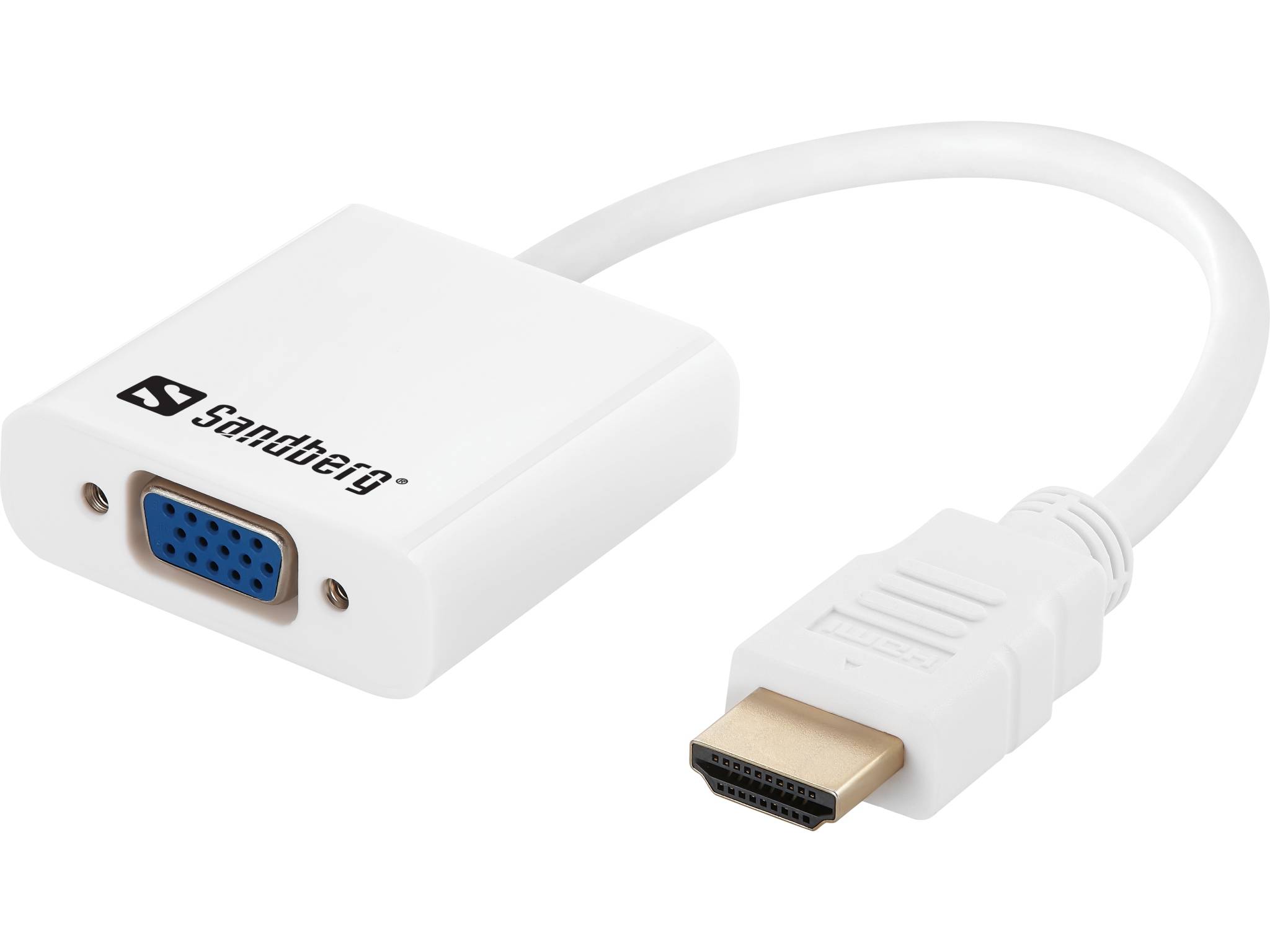 SANDBERG HDMI to VGA+Audio Converter - Videokonverter