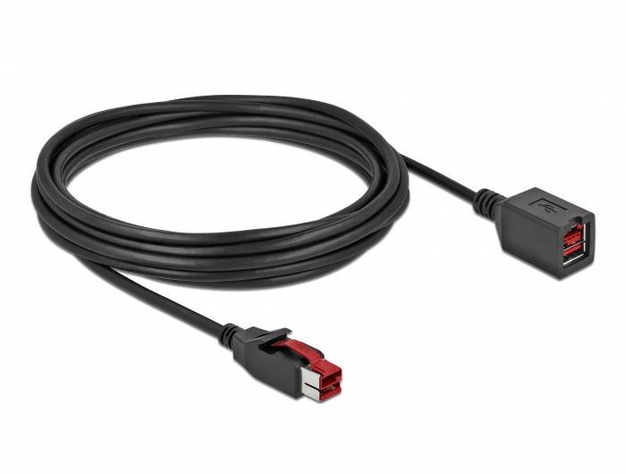 DeLOCK - PoweredUSB Verlängerungskabel - USB PlusPower (24 V)