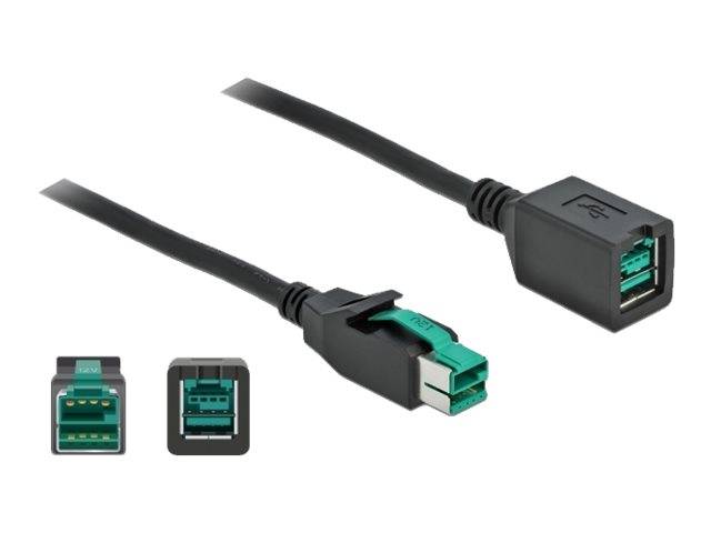 DeLOCK - PoweredUSB Verlängerungskabel - USB PlusPower (12 V)