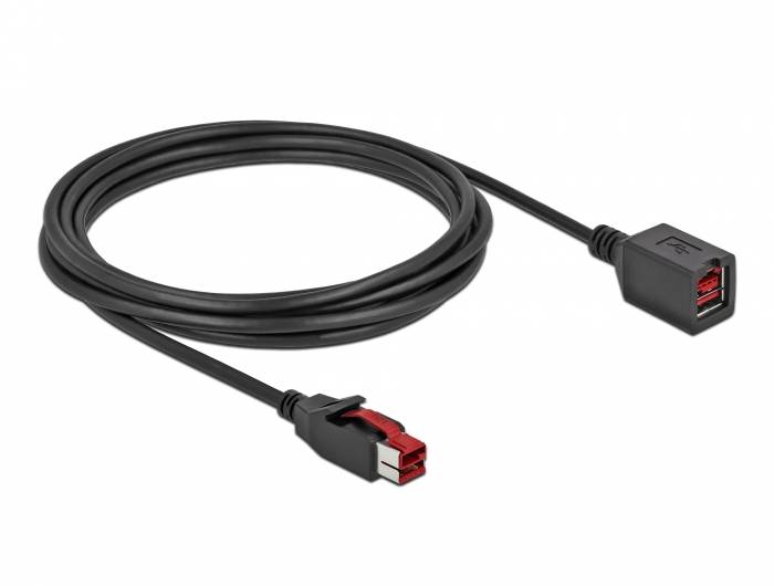 DeLOCK - PoweredUSB Verlängerungskabel - USB PlusPower (24 V)