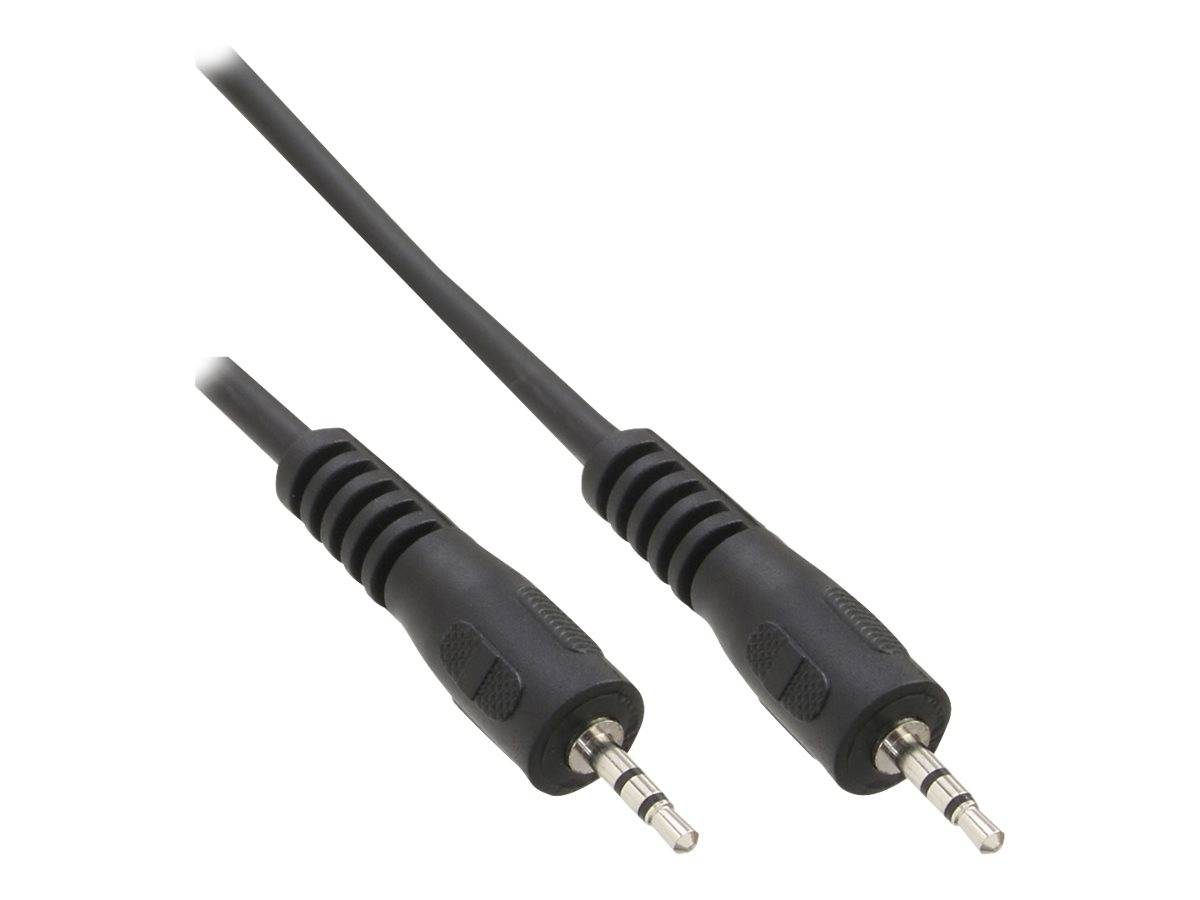 INLINE - Klinke Kabel - 2,5mm Stecker / Stecker - Stereo - 0,5m