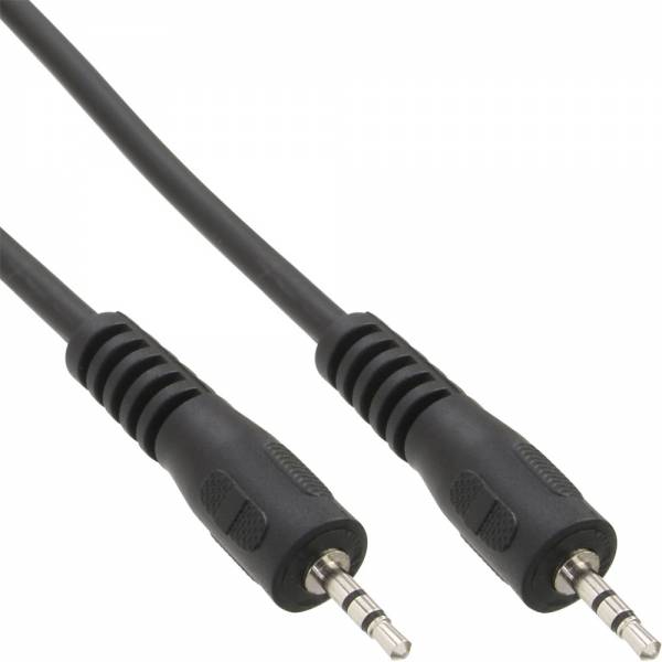 INLINE - Klinke Kabel - 2,5mm Stecker / Stecker - Stereo - 0,5m