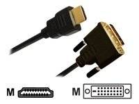 Jou Jye Computer AVC 132 - Adapterkabel - HDMI männlich bis DVI-D männlich