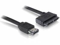 DeLOCK Power Over eSATA cable - Power Over eSATA-Kabel - Mikro SATA (W)
