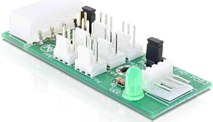 DeLOCK Distribution Board - Netzteil für Lüfter