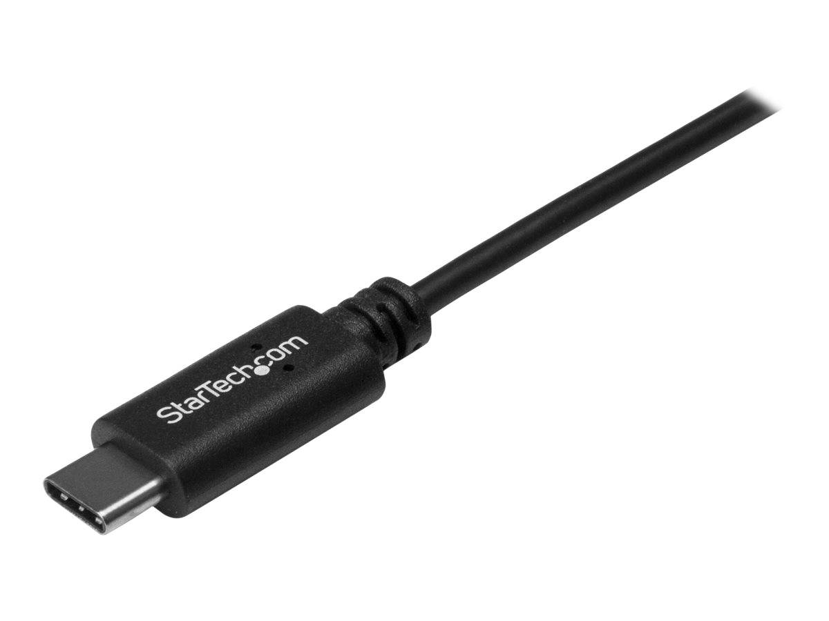 StarTech.com 1m USB 2.0 USB-A auf USB-C Kabel - USB Anschlusskabel - USB-Kabel - 24 pin USB-C (M)