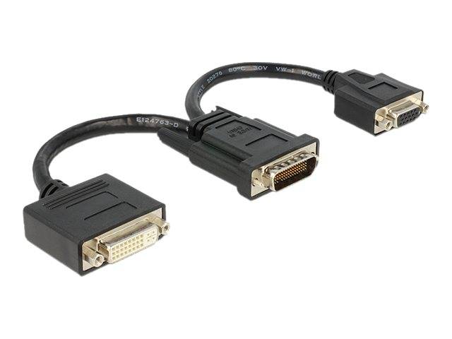 Delock - Display-Adapter - HD-15 (VGA), DVI-I (W)