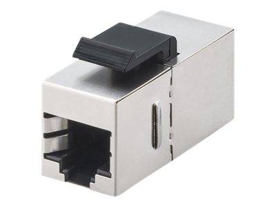 Intellinet Cat5e Inline-Kupplung, Keystone-Modul, FTP, für 19"-Installationen, Cat5e - Keystone-Koppler - RJ-45 (W)