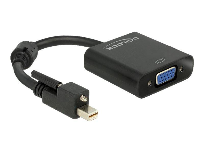 DeLOCK Adapter mini Displayport 1.2 male with screw > VGA female