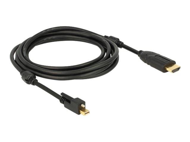 DeLOCK - Videokabel - Mini DisplayPort (M) bis HDMI (M)