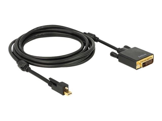 DeLOCK - Videokabel - Mini DisplayPort (M) bis DVI-D (M)