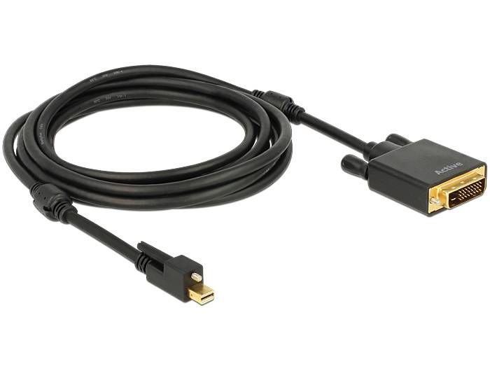 DeLOCK - Videokabel - Mini DisplayPort (M) bis DVI-D (M)