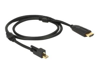 DeLOCK - Videokabel - Mini DisplayPort (M) bis HDMI (M)