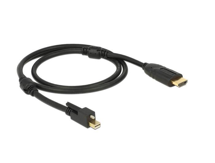 DeLOCK - Videokabel - Mini DisplayPort (M) bis HDMI (M)
