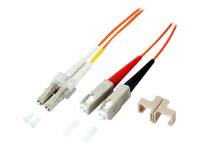 EFB Duplex Jumper LC-SC 50/125,OM4,LSZH,violett,2.0mm,0,5m