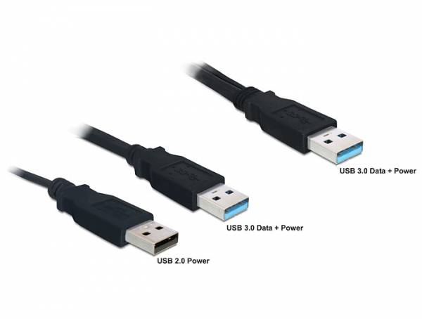 Delock - USB-Kabel - USB Typ A (M) zu USB (nur Strom)