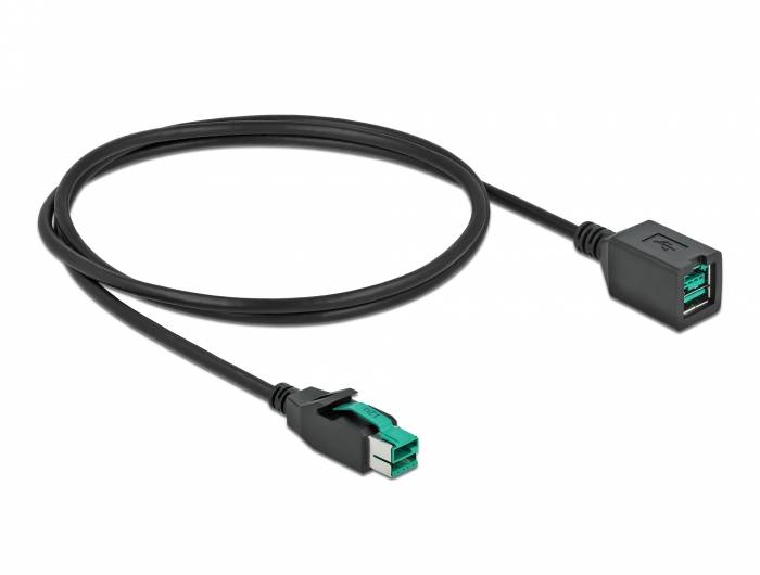 DeLOCK - PoweredUSB Verlängerungskabel - USB PlusPower (12 V)