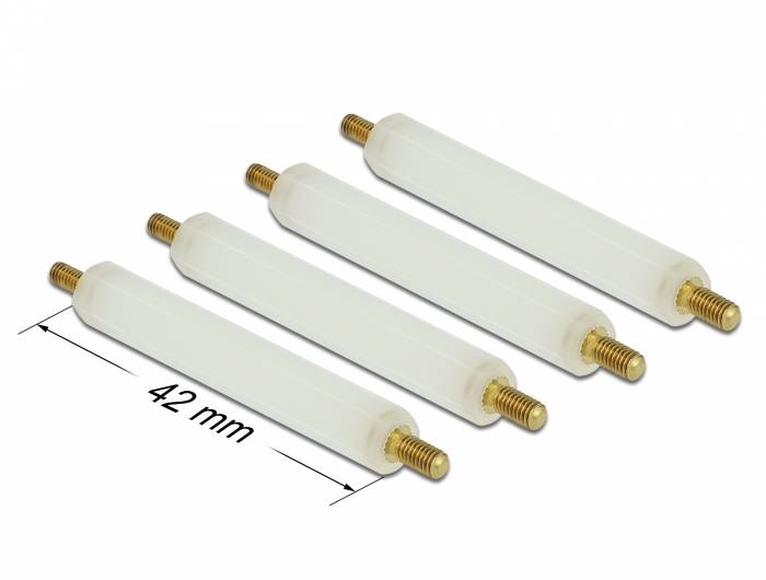 DeLOCK - Befestigungskit - Kunststoff - Natural