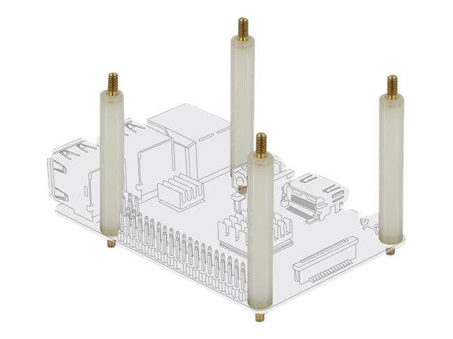 DeLOCK - Befestigungskit - Kunststoff - Natural