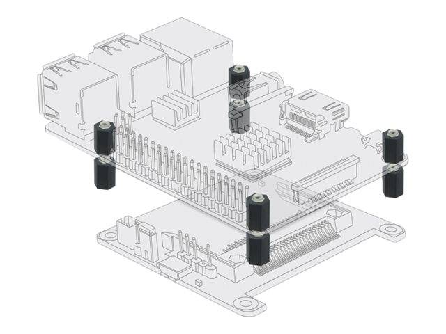 DeLOCK - Befestigungskit - Kunststoff - Schwarz