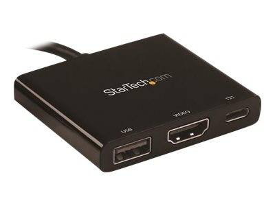 StarTech.com USB-C auf HDMI Adapter - 4K 30Hz - Thunderbolt 3 kompatibel - mit Power Delivery (USB PD)
