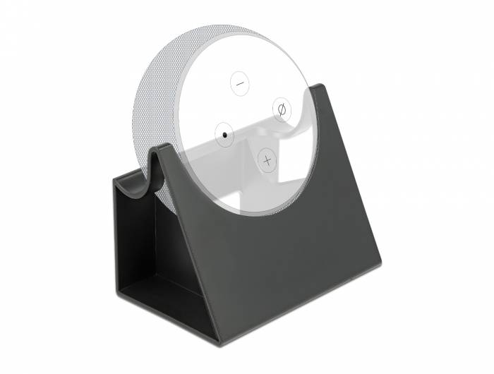 Delock - Aufstellung - für Smart Speaker - Kunststoff - Schwarz - Schreibtisch - für Amazon Echo Dot (3rd Generation)