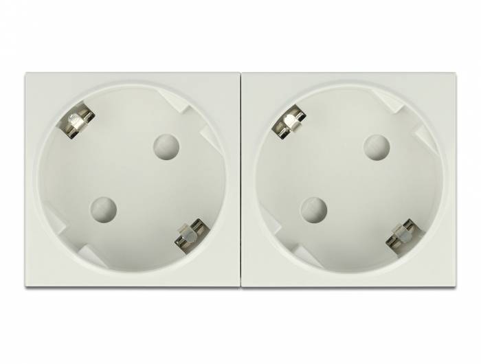 Delock Easy 45 - Steckdosenmechanismus - 2P - Typ F