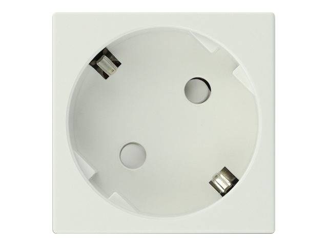 Delock Easy 45 - Steckdose - 2P+E - Typ F - mit Verschluss - 1 Steckdose - 16 A - Wechselstrom 250 V - weiß, RAL 9003 (Packung mit 10)