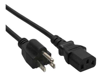 InLine - Stromkabel - NEMA 1-15 (M) bis IEC 60320 C13