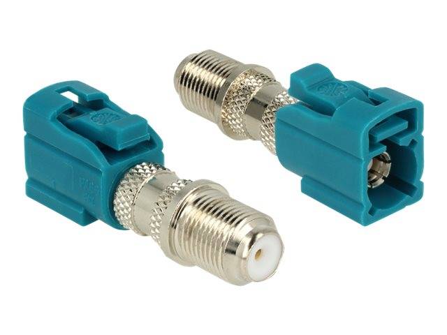 DeLOCK Adapter F jack > FAKRA Z jack - RF-Adapter - F-Stecker (W)