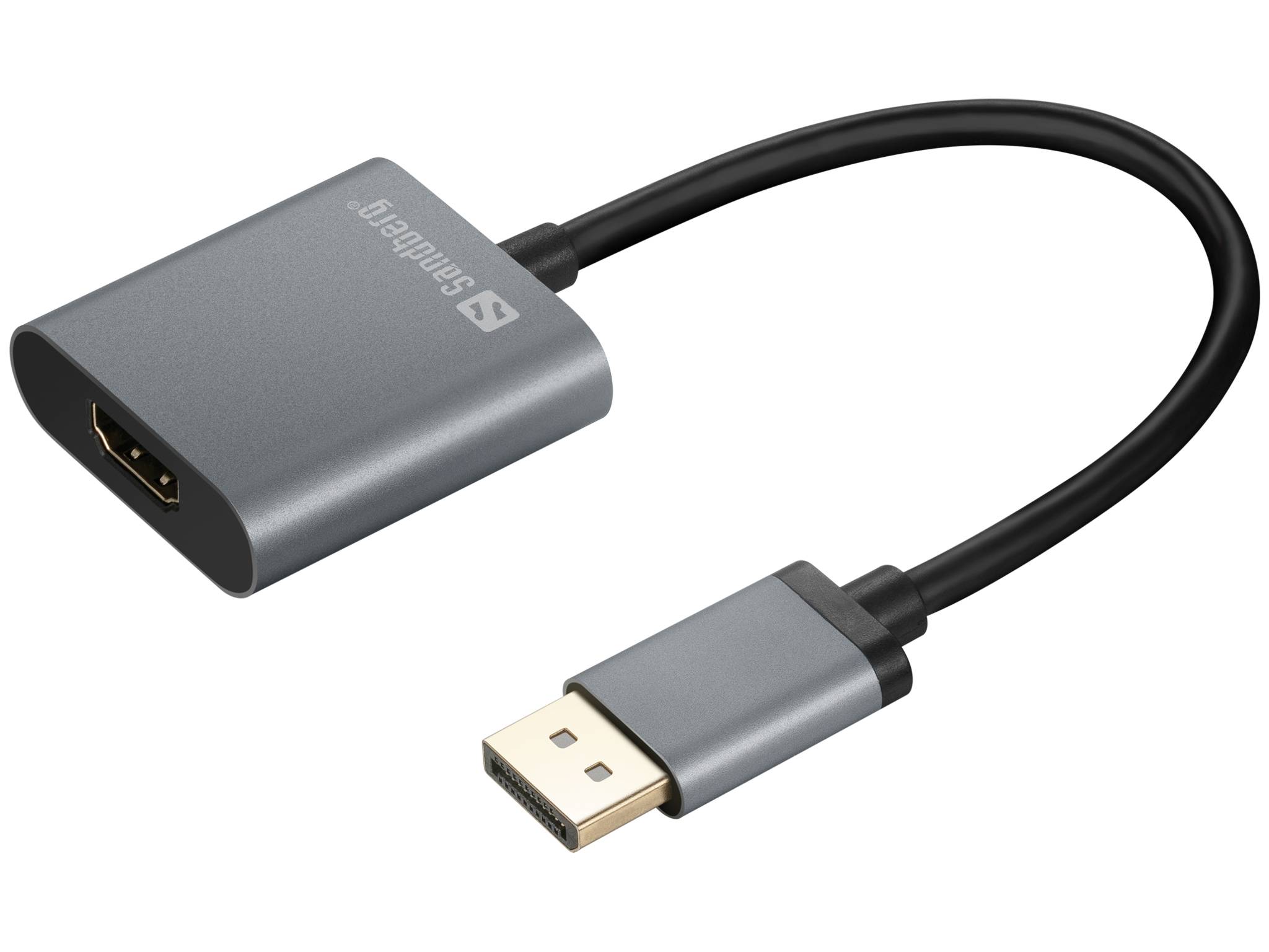 Sandberg - Videoadapter - DisplayPort männlich zu HDMI weiblich