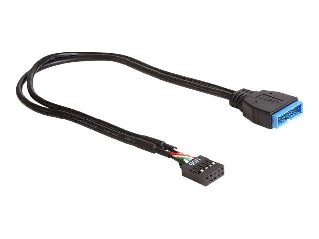 Delock - Internes USB-Kabel - 9-poliger USB-Header (W)