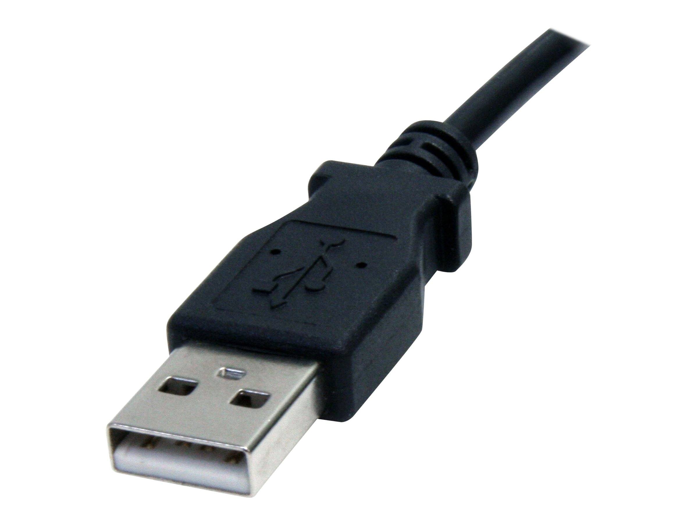 StarTech.com USB 2.0 auf Hohlstecker Typ N Kabel - USB A DC 5V 5,5mm Stecker Stromkabel Stecker 2m - Stromkabel - USB (n