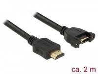 DeLOCK - HDMI mit Ethernet-Verlängerungskabel - HDMI (M)