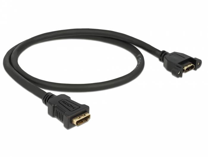 DeLOCK - HDMI mit Ethernetkabel - HDMI (W) bis HDMI (W)