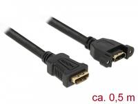 DeLOCK - HDMI mit Ethernetkabel - HDMI (W) bis HDMI (W)