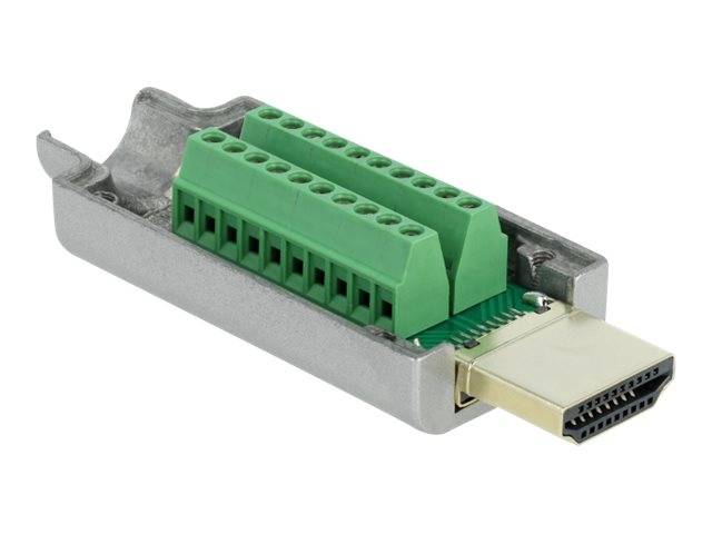 Delock - HDMI-Adapter - HDMI männlich bis 20-polige